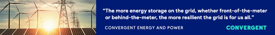 Convergent, Convergent Energy and Power, Energy Storage, Battery Storage, Grid Modernization, Clean Energy, Utility, Utilities, Demand Response, Grid Planning