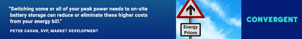 Convergent Energy and Power, Convergent, Energy Storage, Battery Storage, Solar PV, Solar-plus-Storage, Solar+Storage, PJM, Capacity Auction, PJM Energy Prices, Energy Prices, Capacity Prices, industrial, Peter Cavan