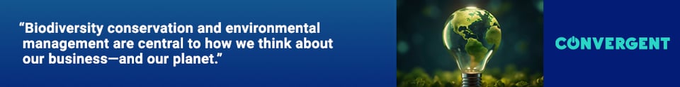 Convergent Energy and Power, Convergent, Energy Storage, Battery Storage, Solar PV, Solar-plus-Storage, Solar+Storage, Environmental Impact, Biodiversity, Solar Grazing, Sustainability, ESG, Climate Change, Renewable Energy