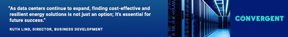 Convergent Energy and Power, Convergent, Energy Storage, Battery Storage, Solar-plus-Storage, Solar+Storage, Soalr PV, Renewable Energy, Onsite, CLean Energy, data centers, data center energy use, industrial battery storage, energy costs for data centers