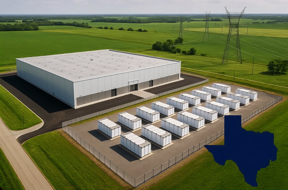 Texas Data Center Battery Storage