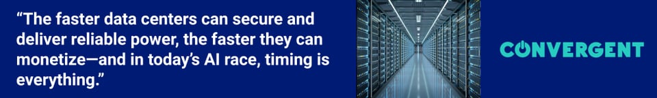 Convergent Energy and Power, Convergent, Why Battery Storage is a Data Center’s Secret Weapon: How Battery Storage Boosts Speed-to-Grid
